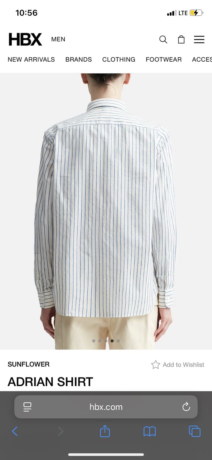 선플라워 아드리안 셔츠 상품이미지2