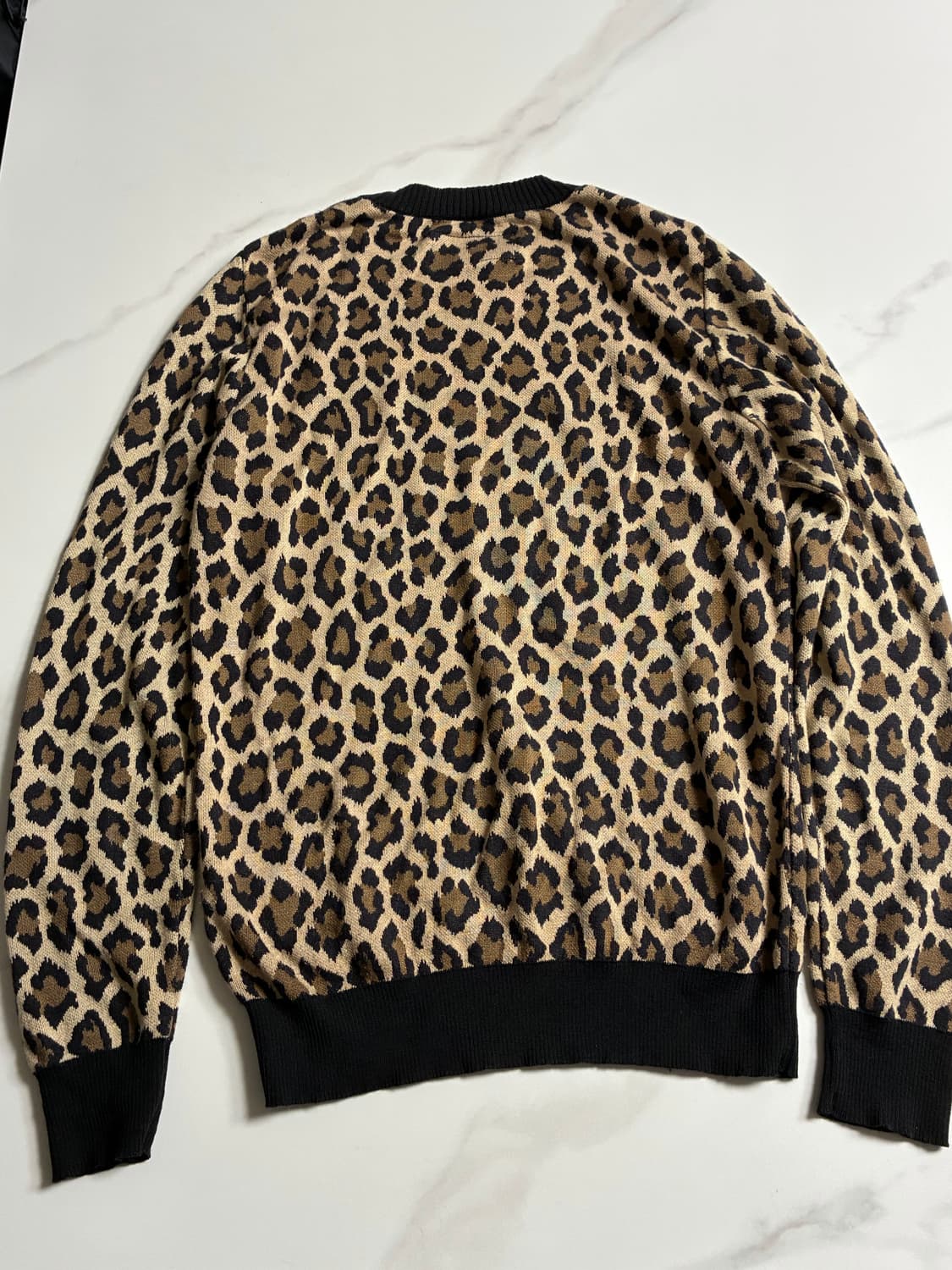 와코마리아 레오파드 니트  s 상품이미지2