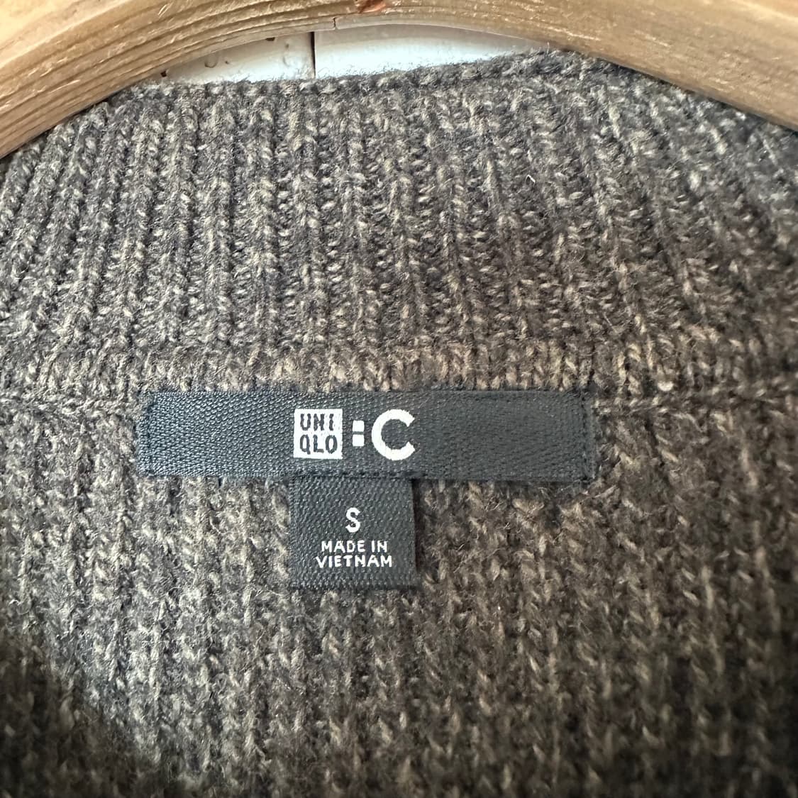 우먼S 유니클로C 카라 니트 상품이미지3