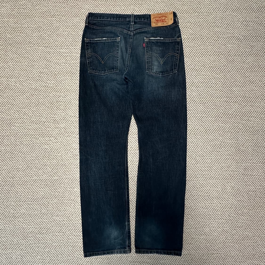 LEVI'S 501 00's mexico made denim jeans 상품이미지2