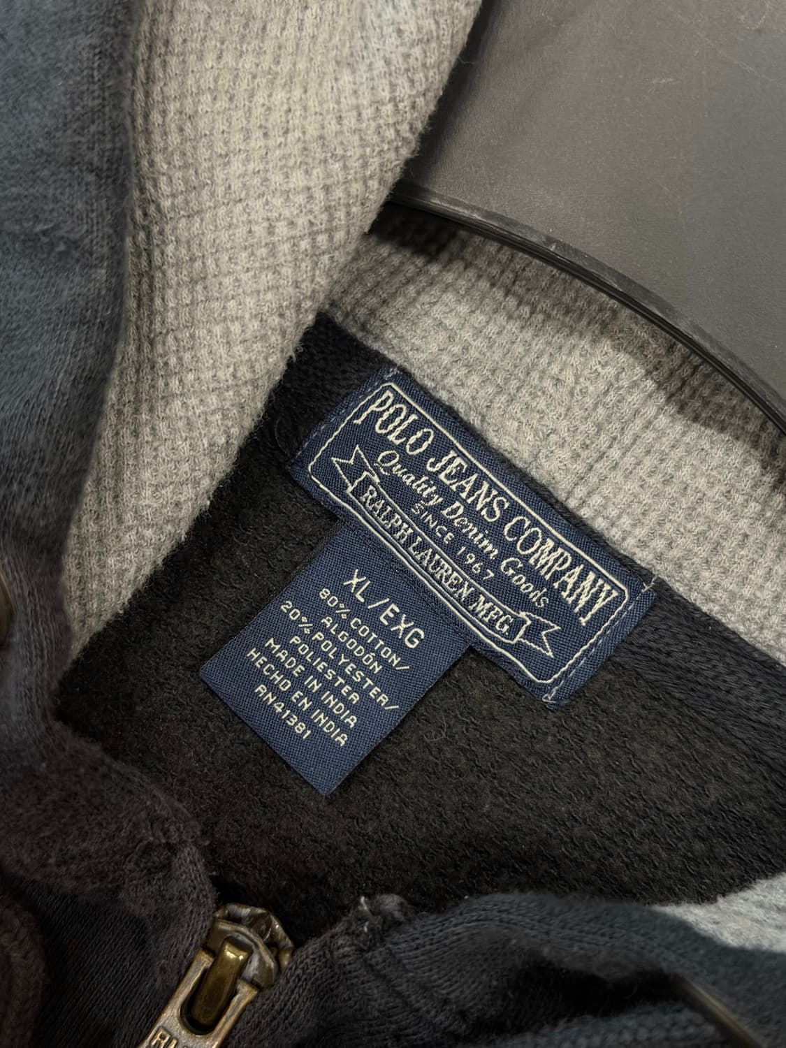 [XL] 폴로 랄프로렌 아치로고 후드집업 상품이미지4