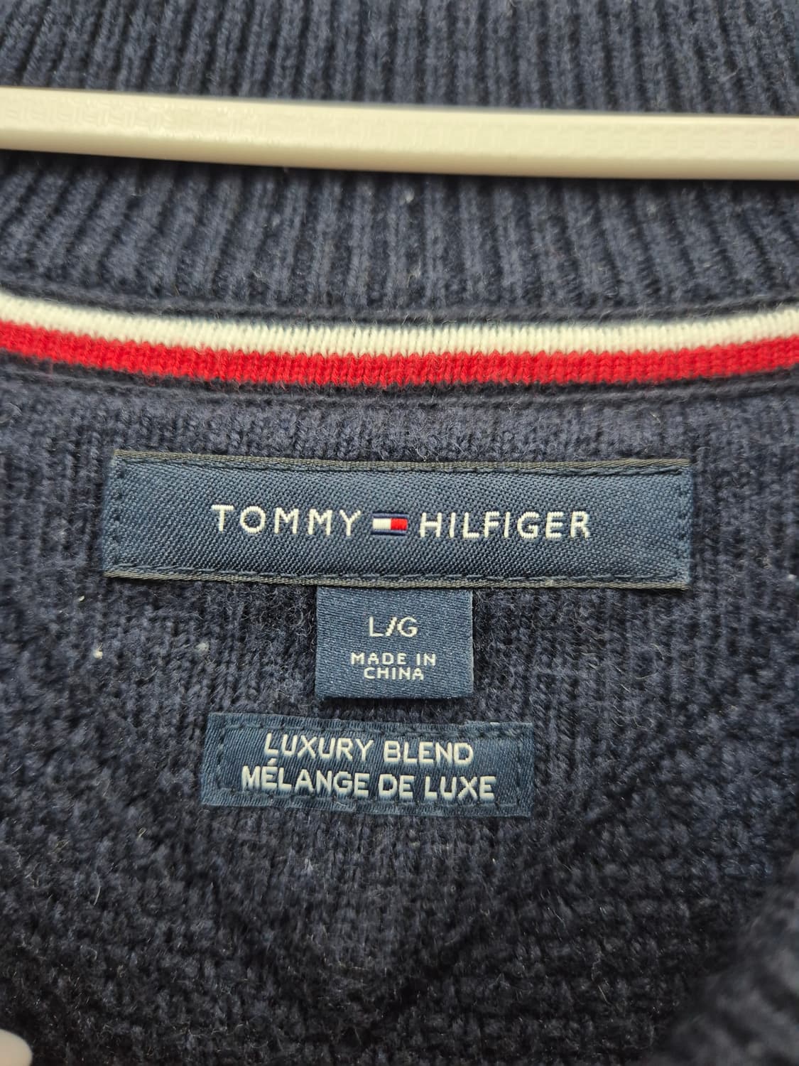 타미힐피거 케이블 니트 집업 / 100(정품) 상품이미지2