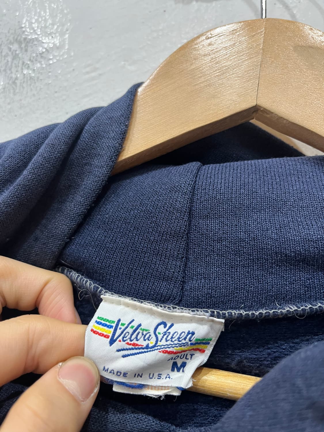 80~90s 벨바쉰 모히칸 아웃도어 스쿨 후드 Made in USA  상품이미지5