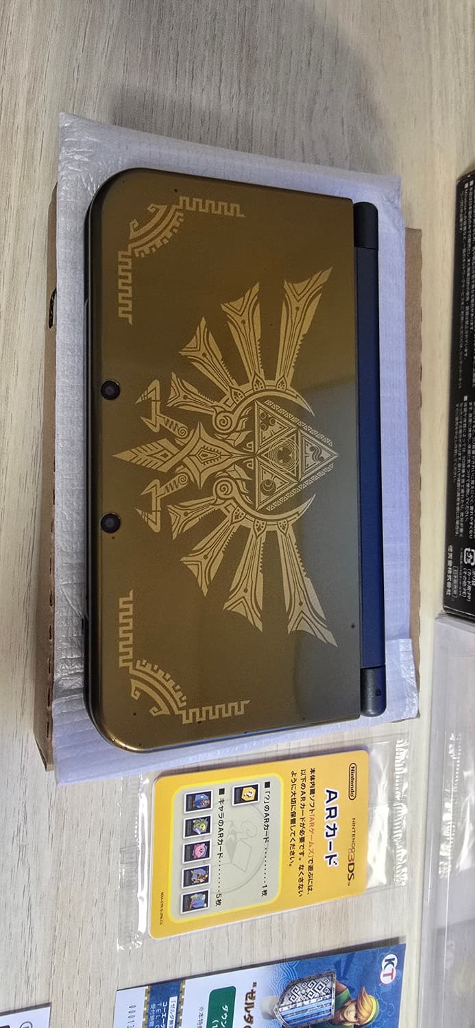 닌텐도 new 3ds xl ll 하이랄 에디션 풀박 한정판 뉴큰다수젤다 상품이미지5