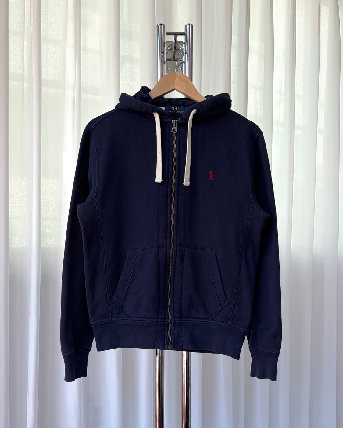 [S]폴로 랄프로렌 써멀 후드집업 navy 상품이미지3