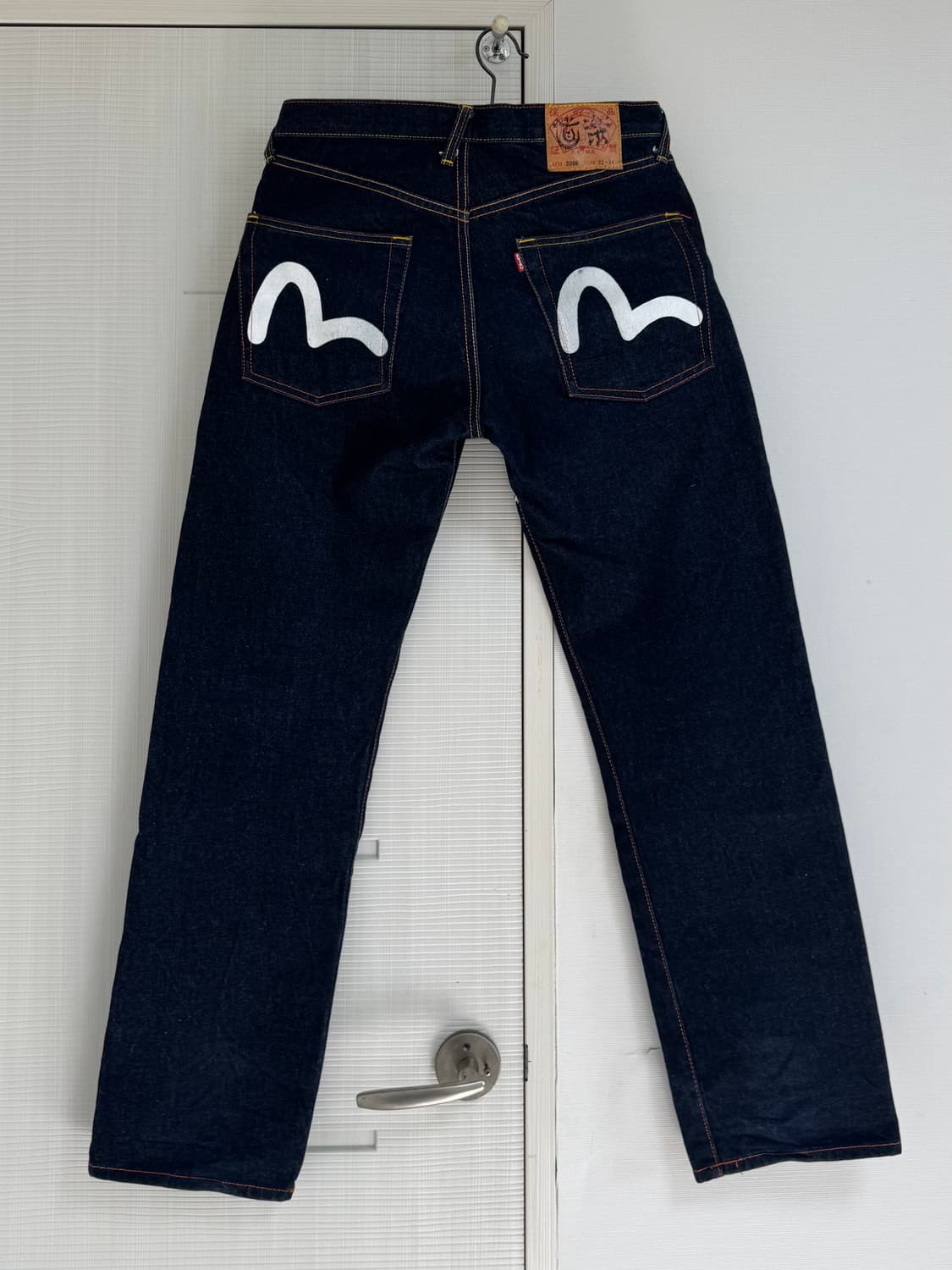 에비수 Evisu 도락(道樂) 드래곤 데님팬츠 32x34size 상품이미지6