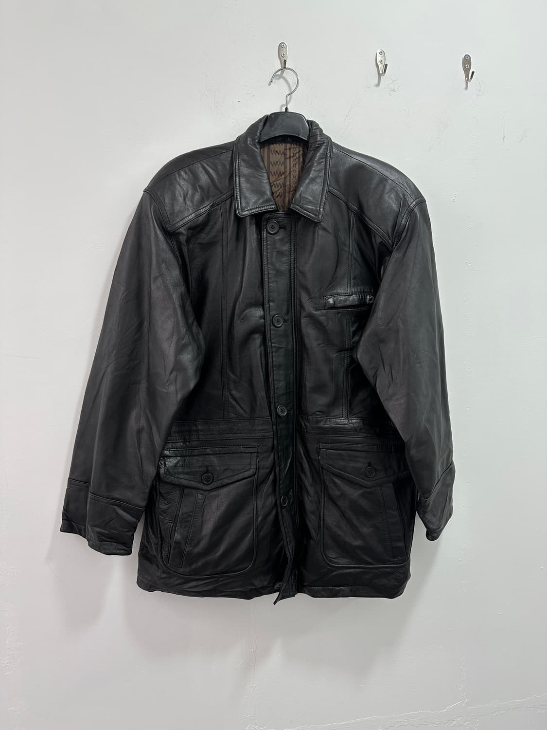 Sheepskin leather jacket 상품이미지3