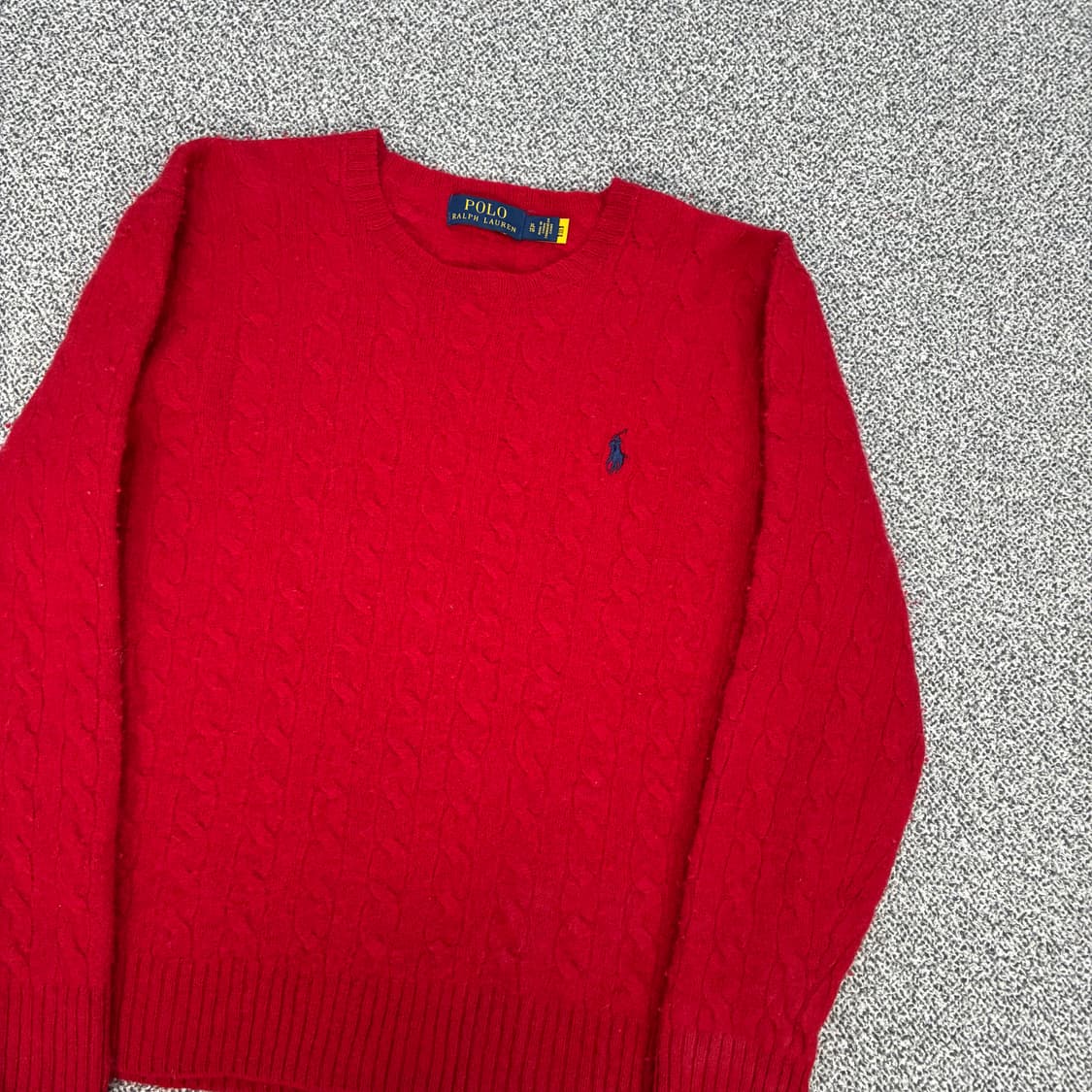 <폴로 꽈배기 니트 스웨터> No.1589 상품이미지5