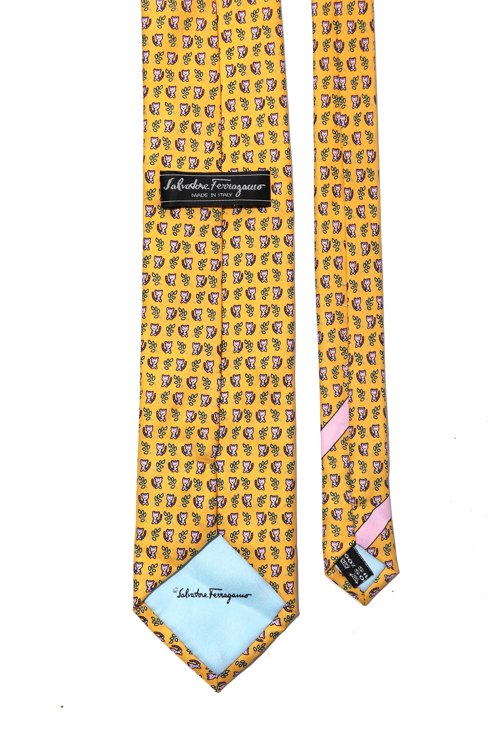 Salvatore Ferragemo 다람쥐 실크 넥타이 상품이미지4