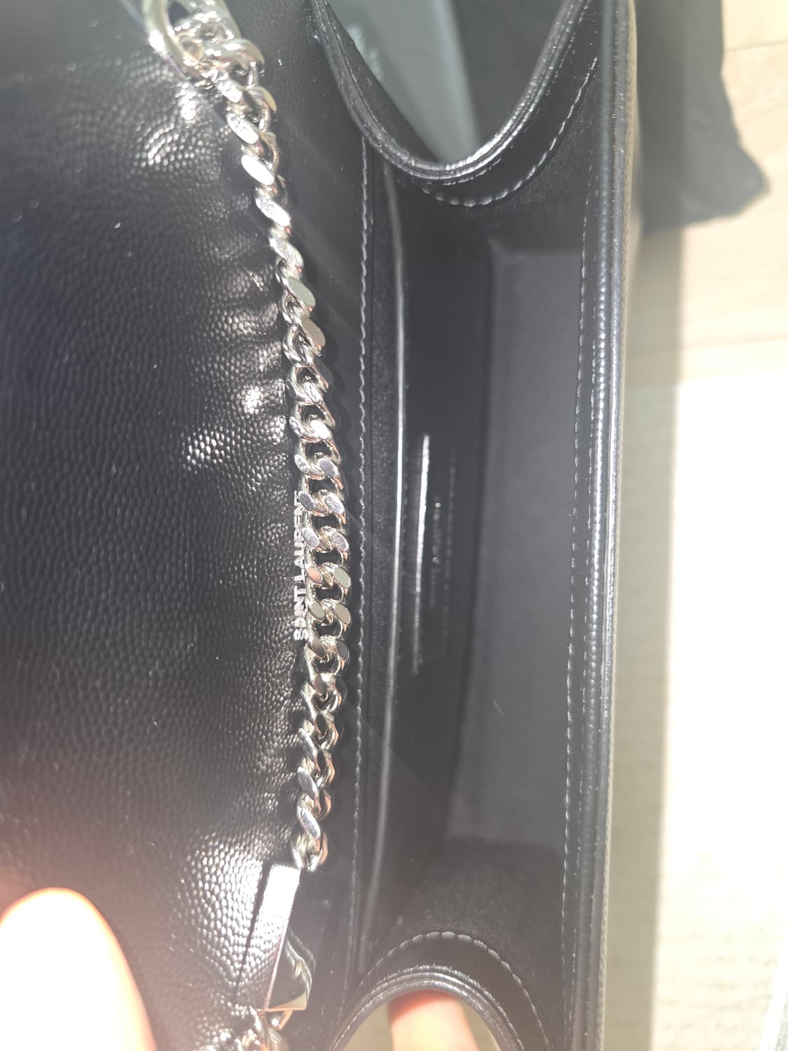 생로랑 케이트백 은장 스몰 체인백 상품이미지6