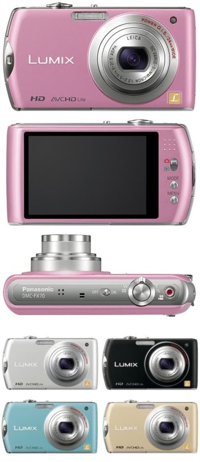 루믹스 dmc-fx70 핑크디카 상품이미지1