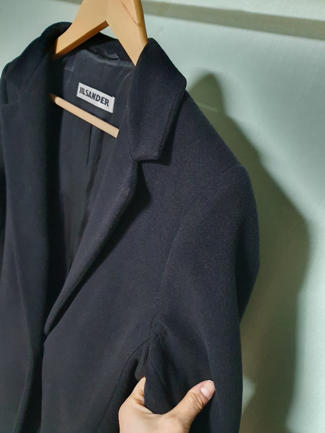 질샌더 캐시미어 롱 코트 55 상품이미지6