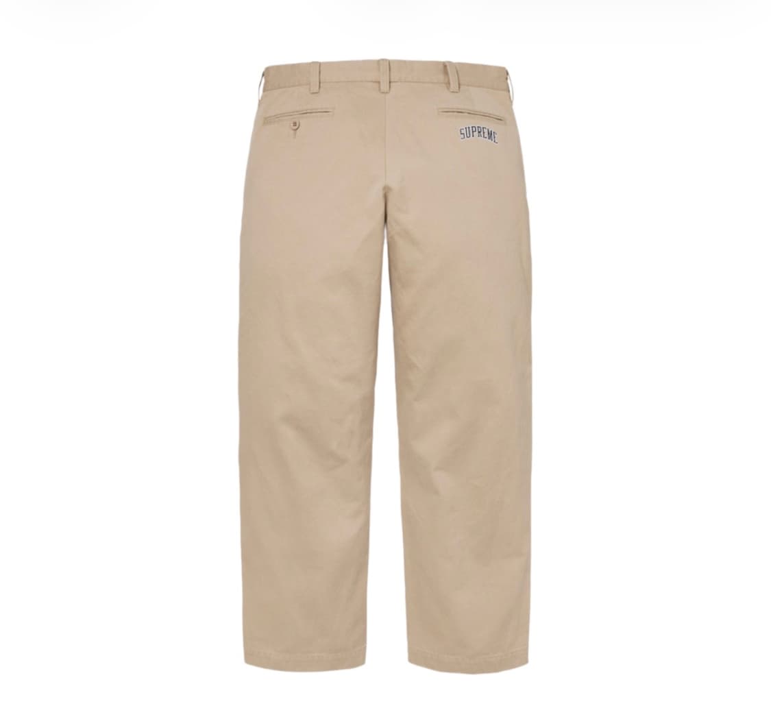 슈프림 치노 팬츠 24fw tan 36 상품이미지1