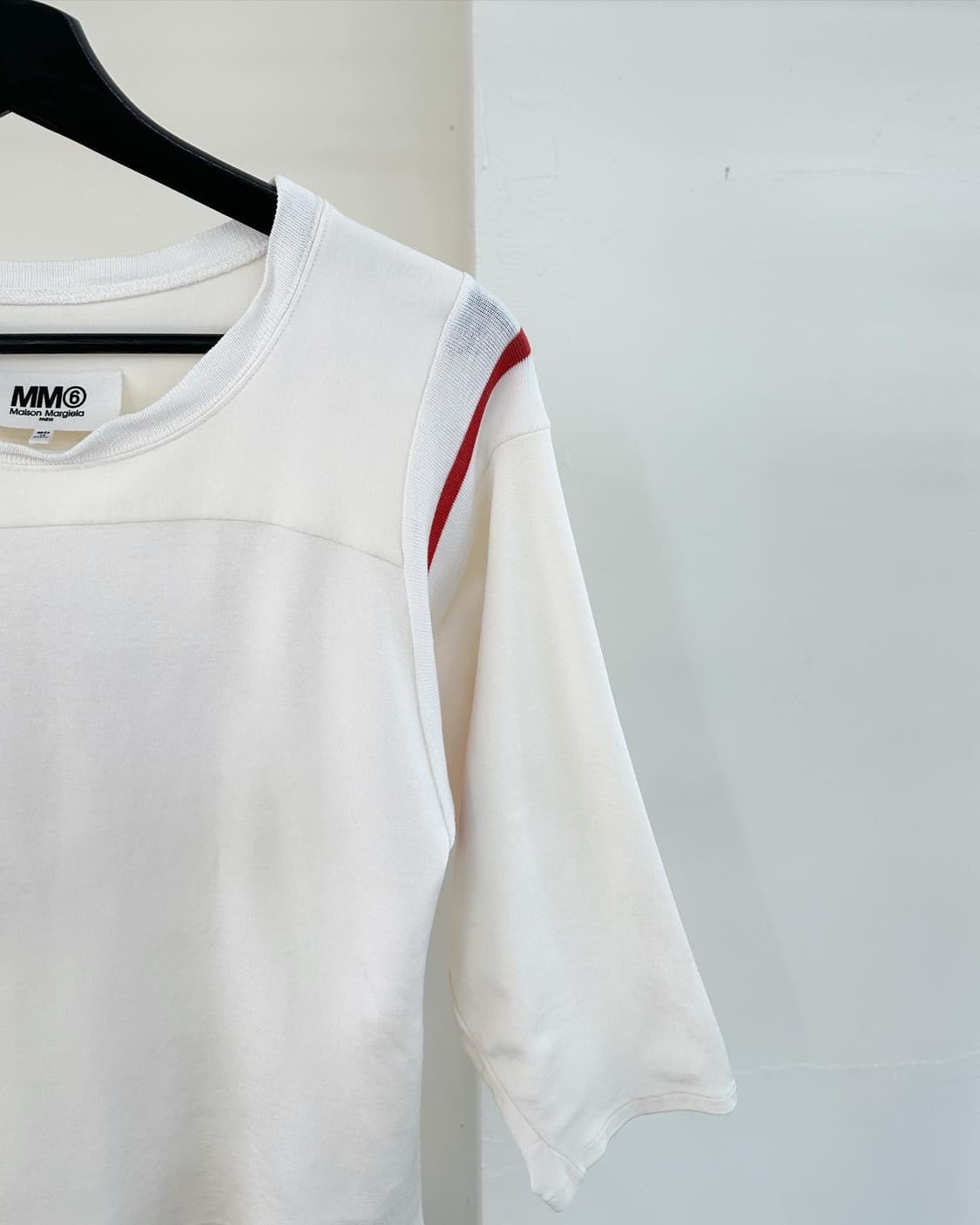 MM6 메종 마르지엘라 애너브 라인 하프티  상품이미지4