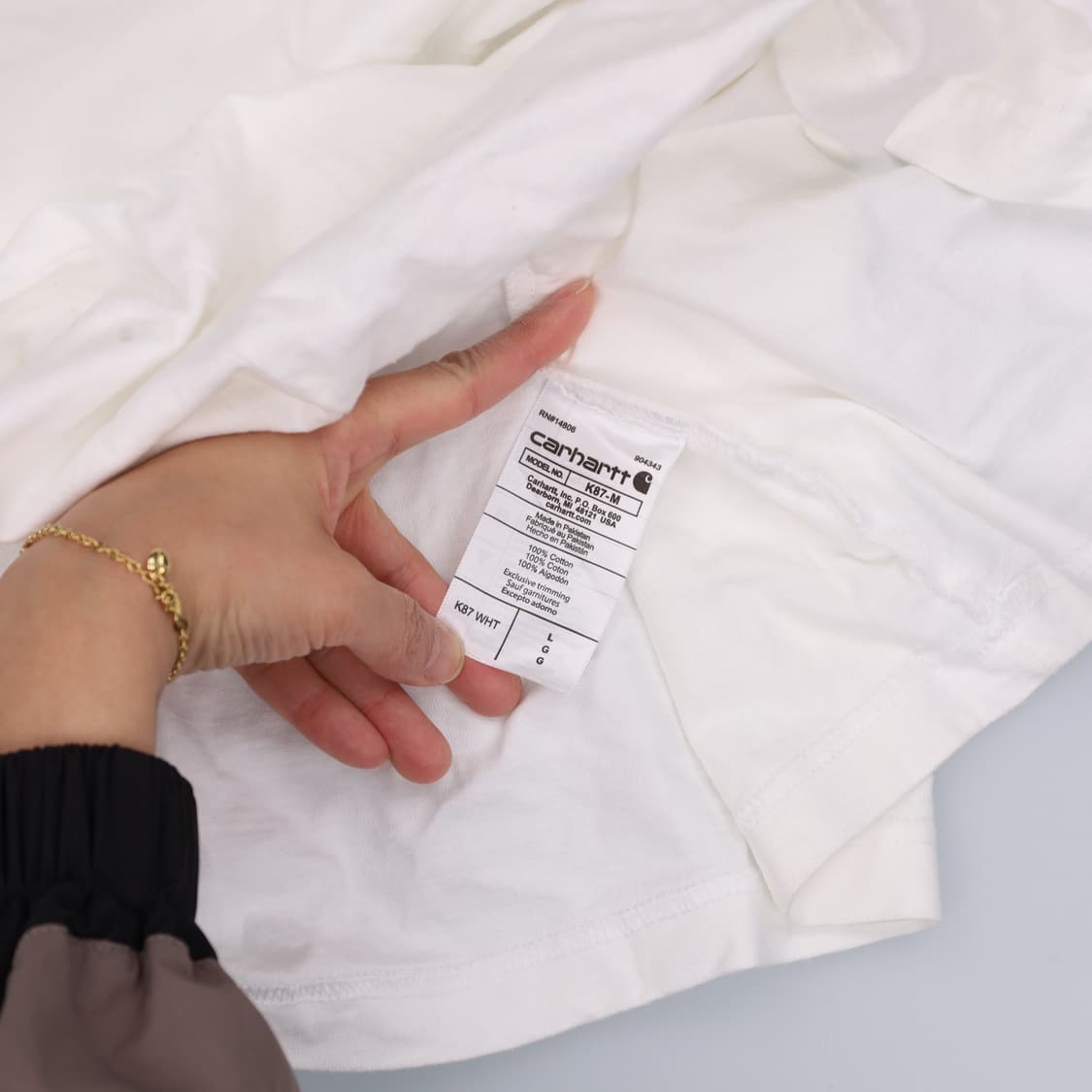 L 칼하트 루즈핏 반팔티 0402H1 상품이미지4