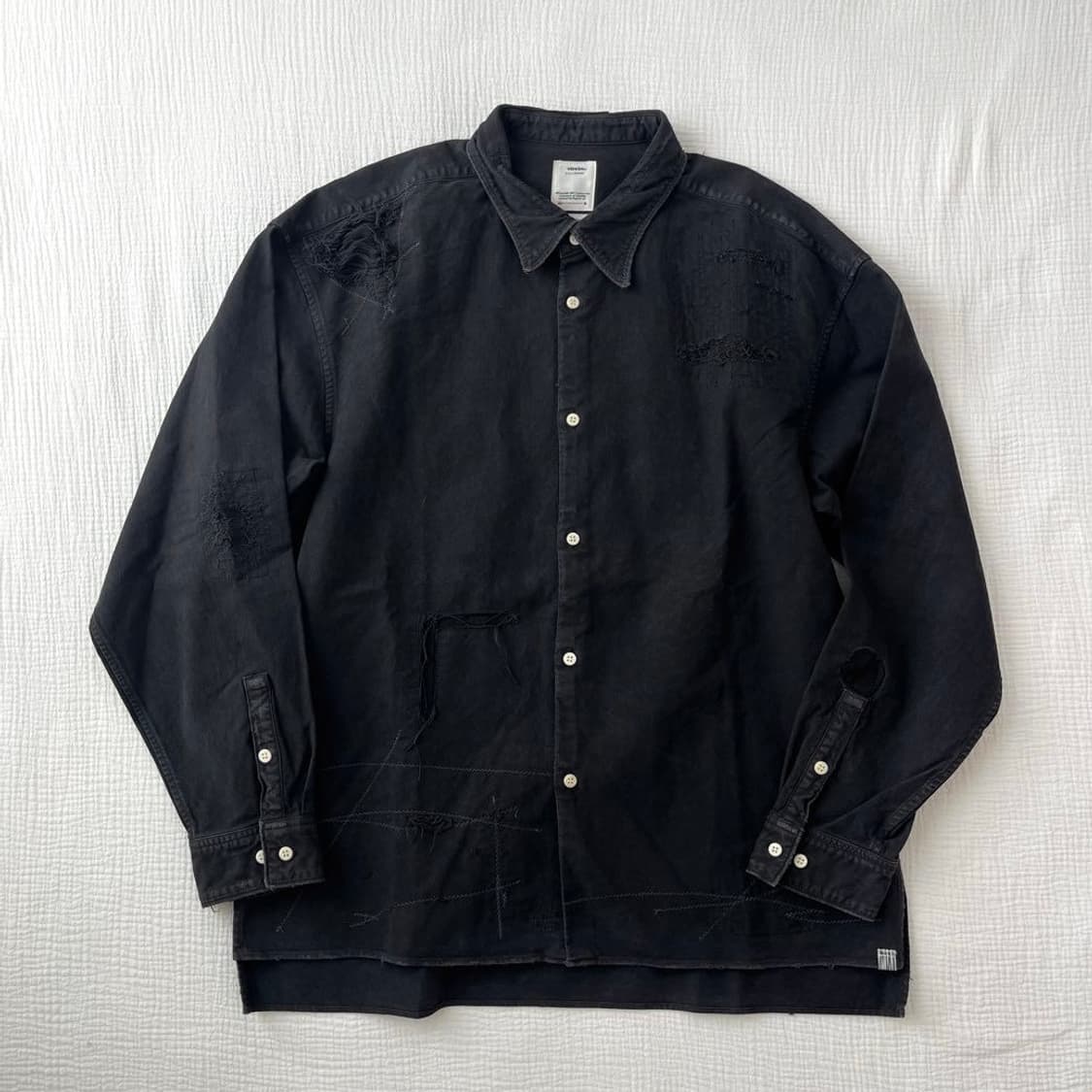 21ss TRAVAIL SHIRT L/S CRASH 상품이미지2