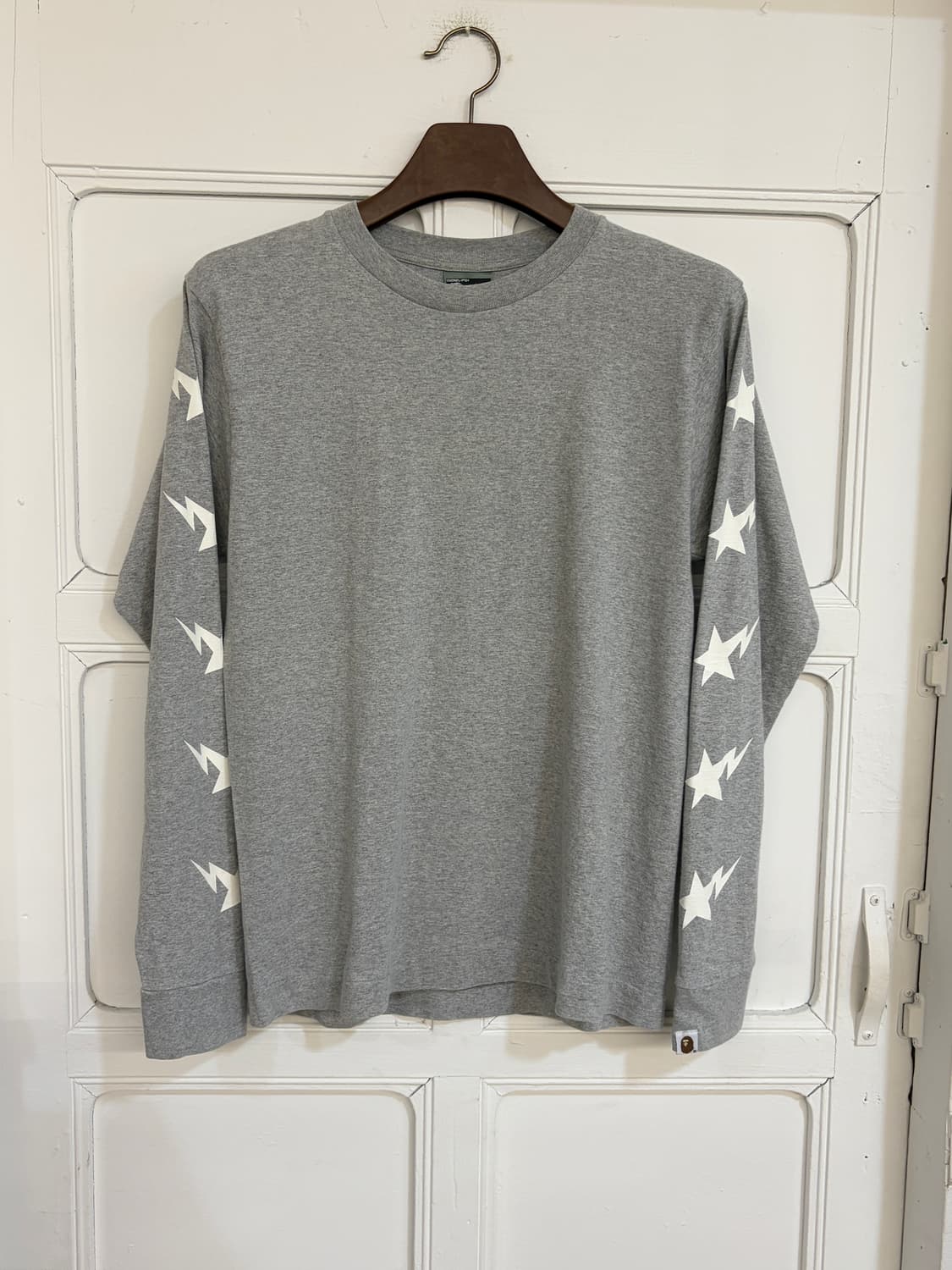 니고시절!!) 에이프 스타 롱슬리브 티셔츠 베이프 상품이미지3