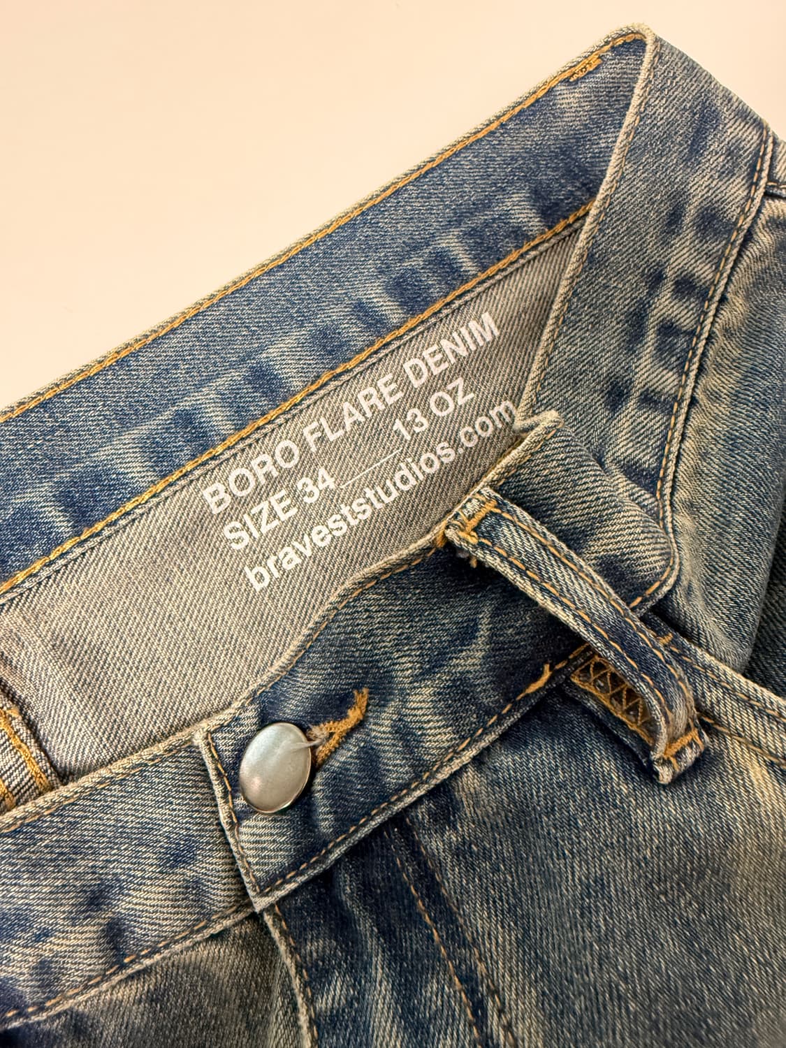 Bravest studio boro denim 보로데님 34 상품이미지2