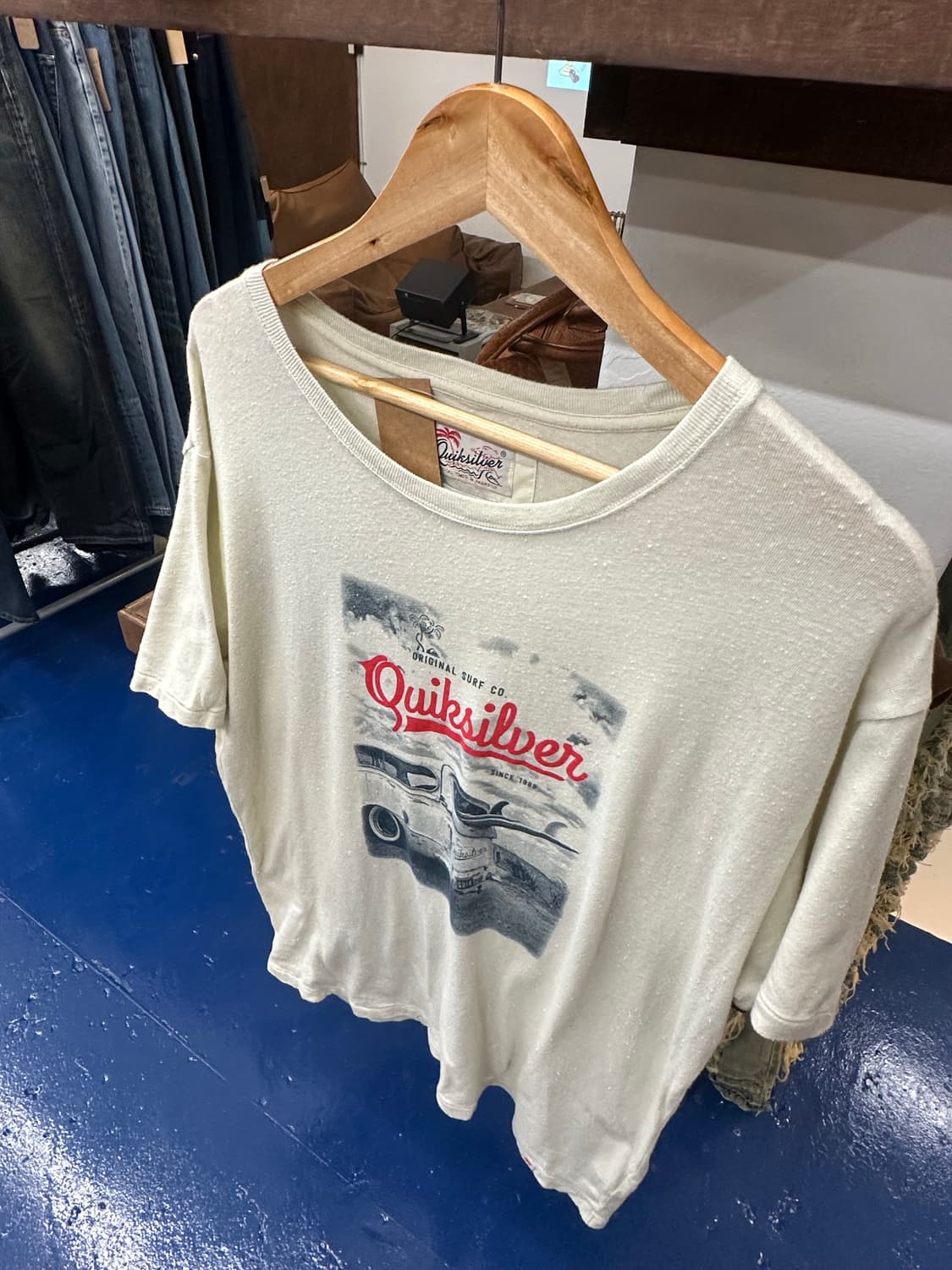 퀵실버 싱글스티치 반팔티 상품이미지3