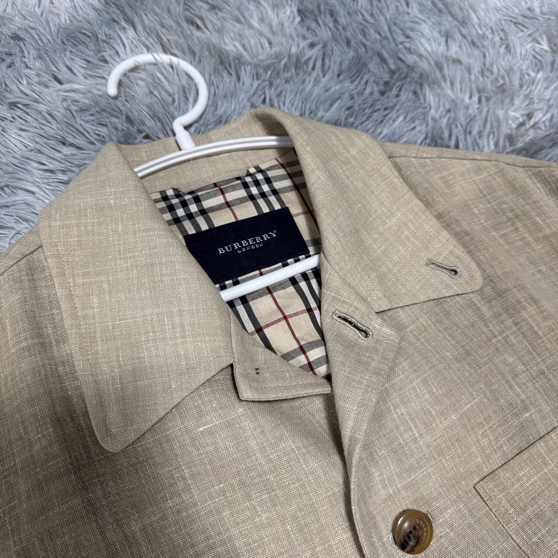 정품) 버버리 봄여름 모 자켓 남성 L사이즈  상품이미지2