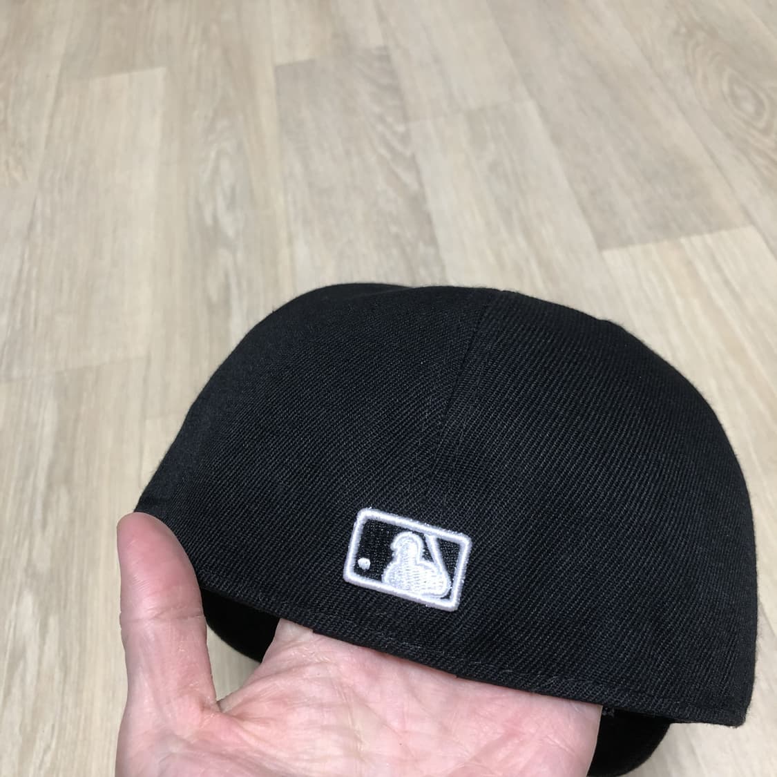 (7 1/4 (57.7cm) 뉴에라 59FIFTY 뉴욕 양키즈 블랙 캡 상품이미지5