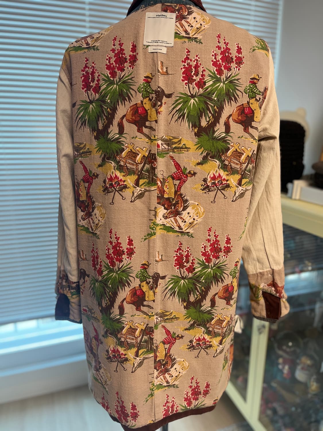 VISVIM 비즈빔 MIES 버건디 코트 3 상품이미지5