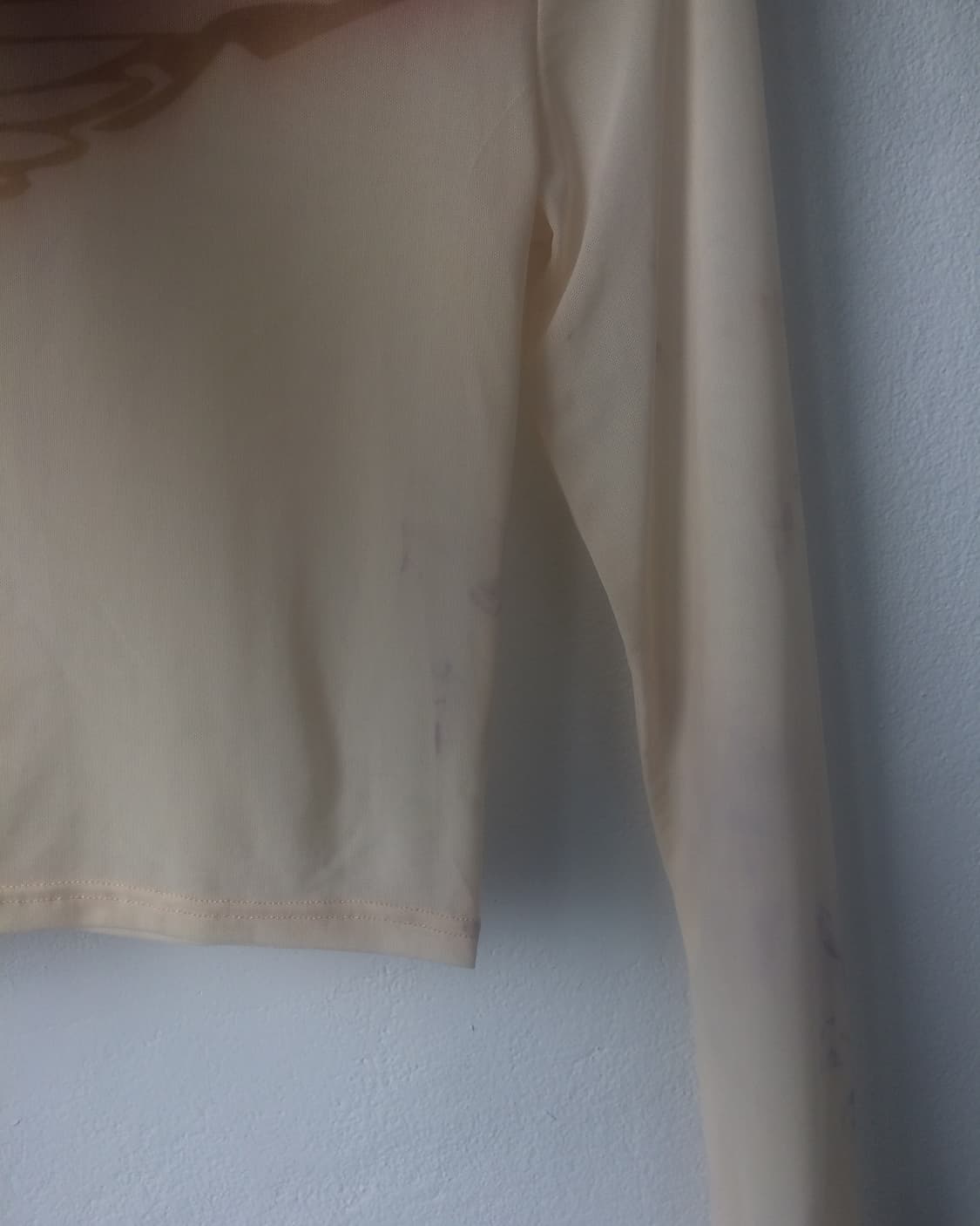 Printing crop mesh top 상품이미지5