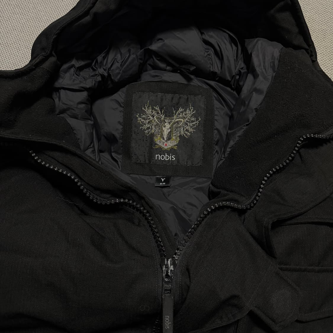 노비스 SHELBY(쉘비) 스틸그레이 컬러 패딩 상품이미지2