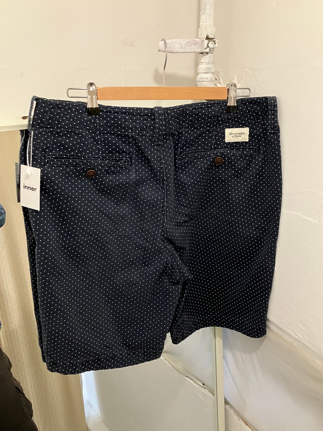 Abercrombie & Fitch 도트 패턴 치노 쇼츠 34 상품이미지2