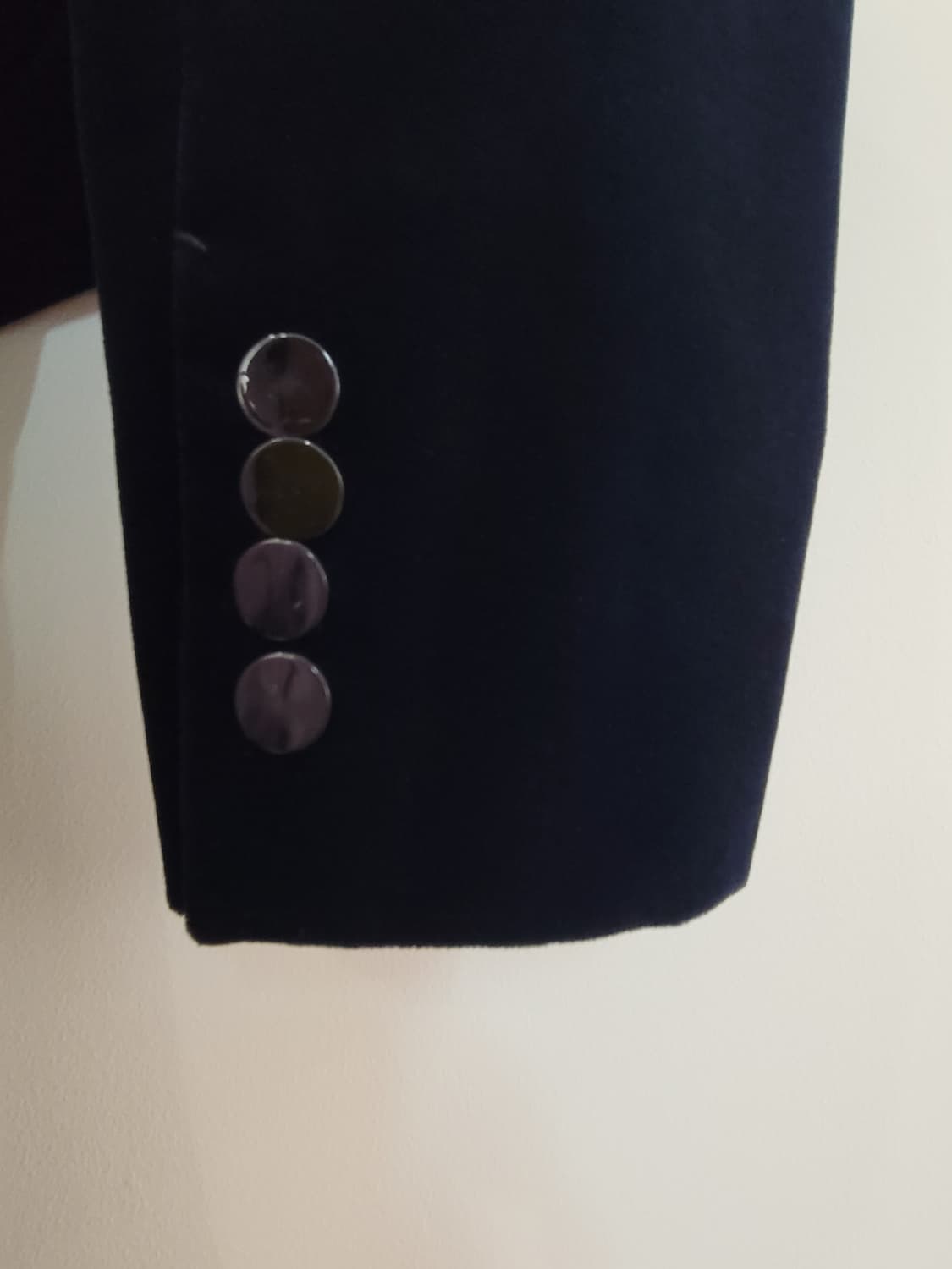 타임옴므 다크네이비 벨벳 남성 자켓 100~105사이즈 상품이미지4