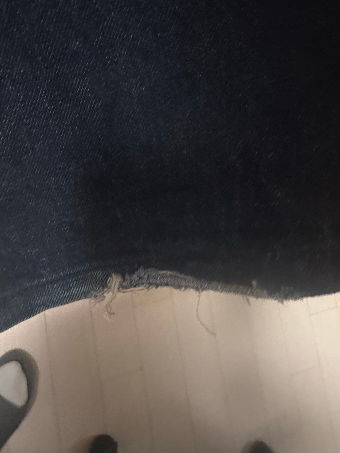 해칭룸 와이드 커브진 워시드 인디고 3 상품이미지6