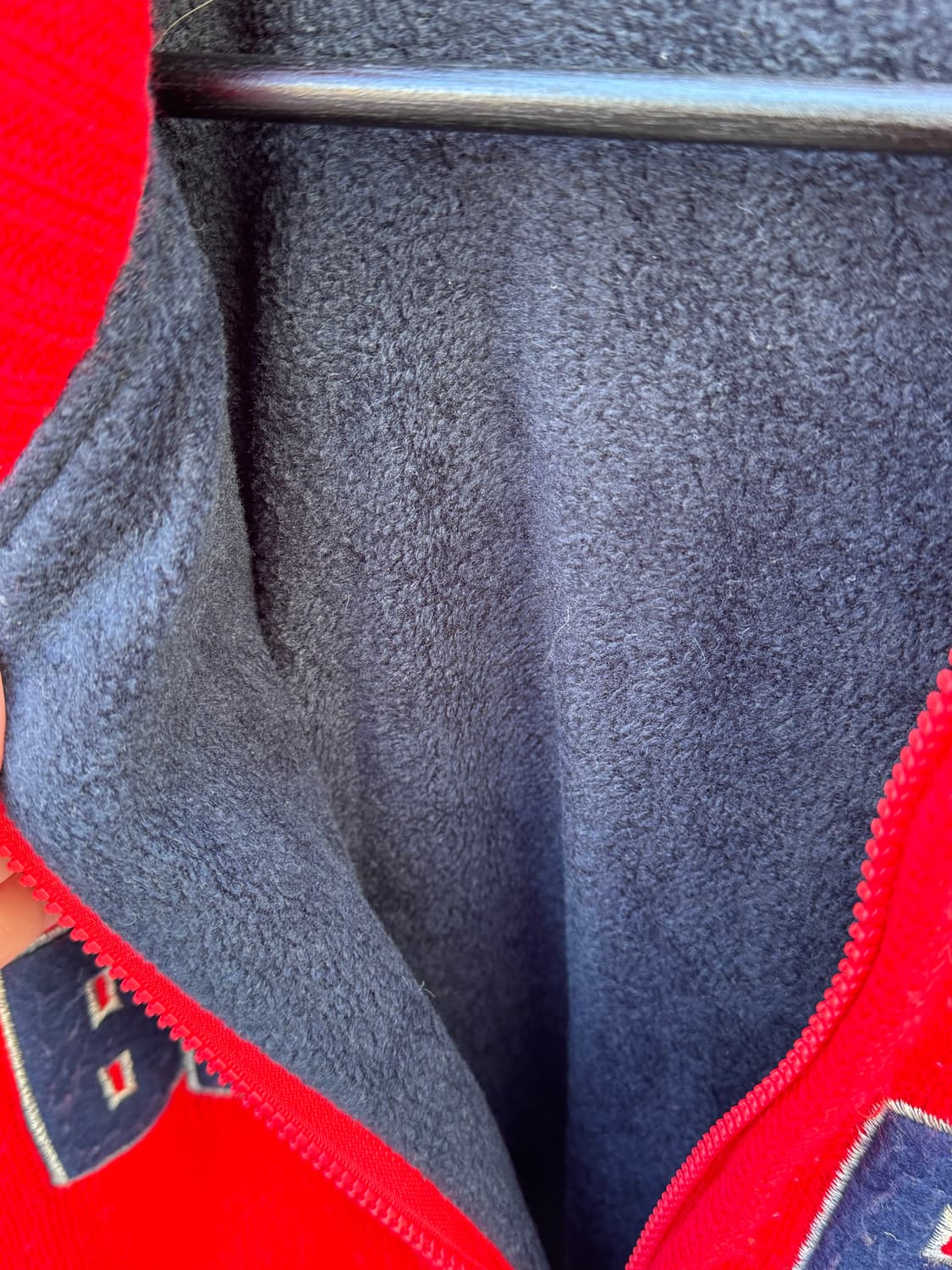 90s BAD BOY 스펠아웃 니트집업  상품이미지4