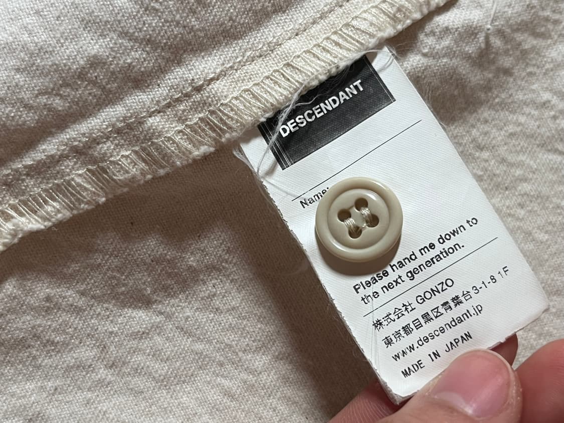 Japan 디센던트 리그셔츠 야구셔츠 2사이즈 상품이미지5