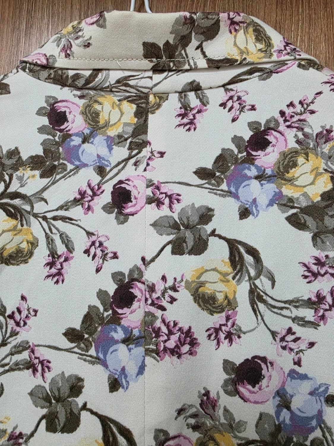 버쉬카 플로럴 프린트 블레이저 자켓 M 상품이미지6