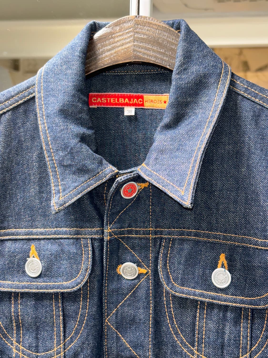 까스텔바작 니트 데님자켓 상품이미지3