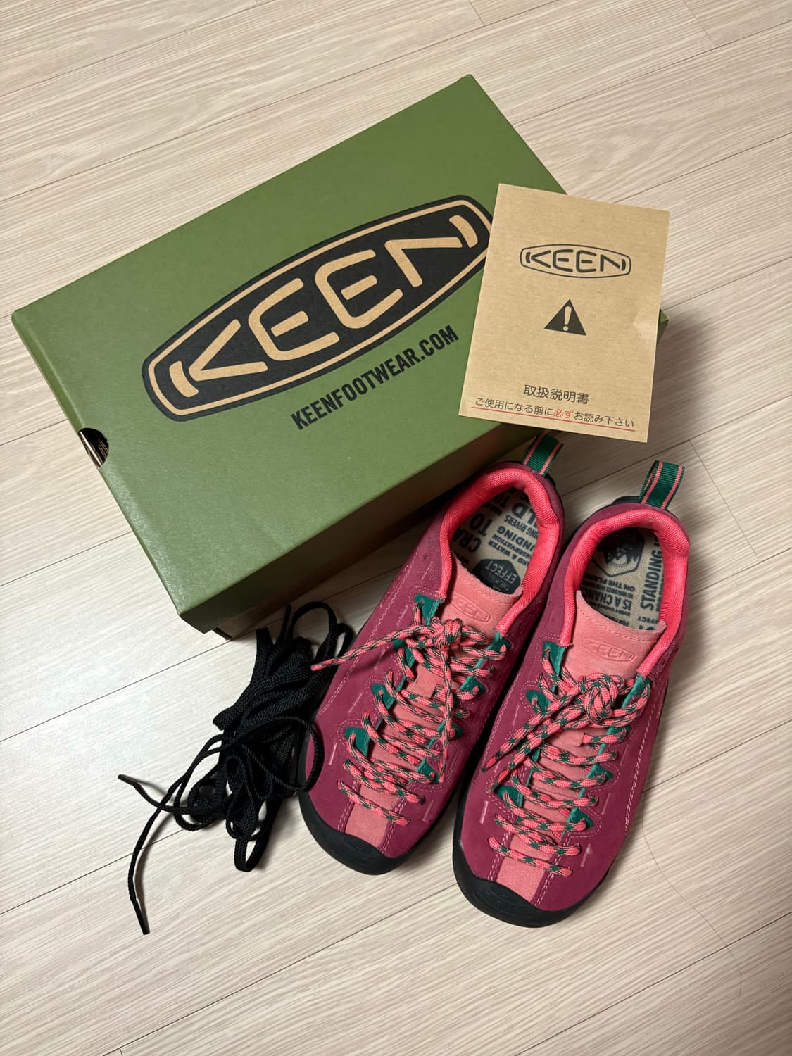 킨 재스퍼 레드 핑크 일본판 235 상품이미지1