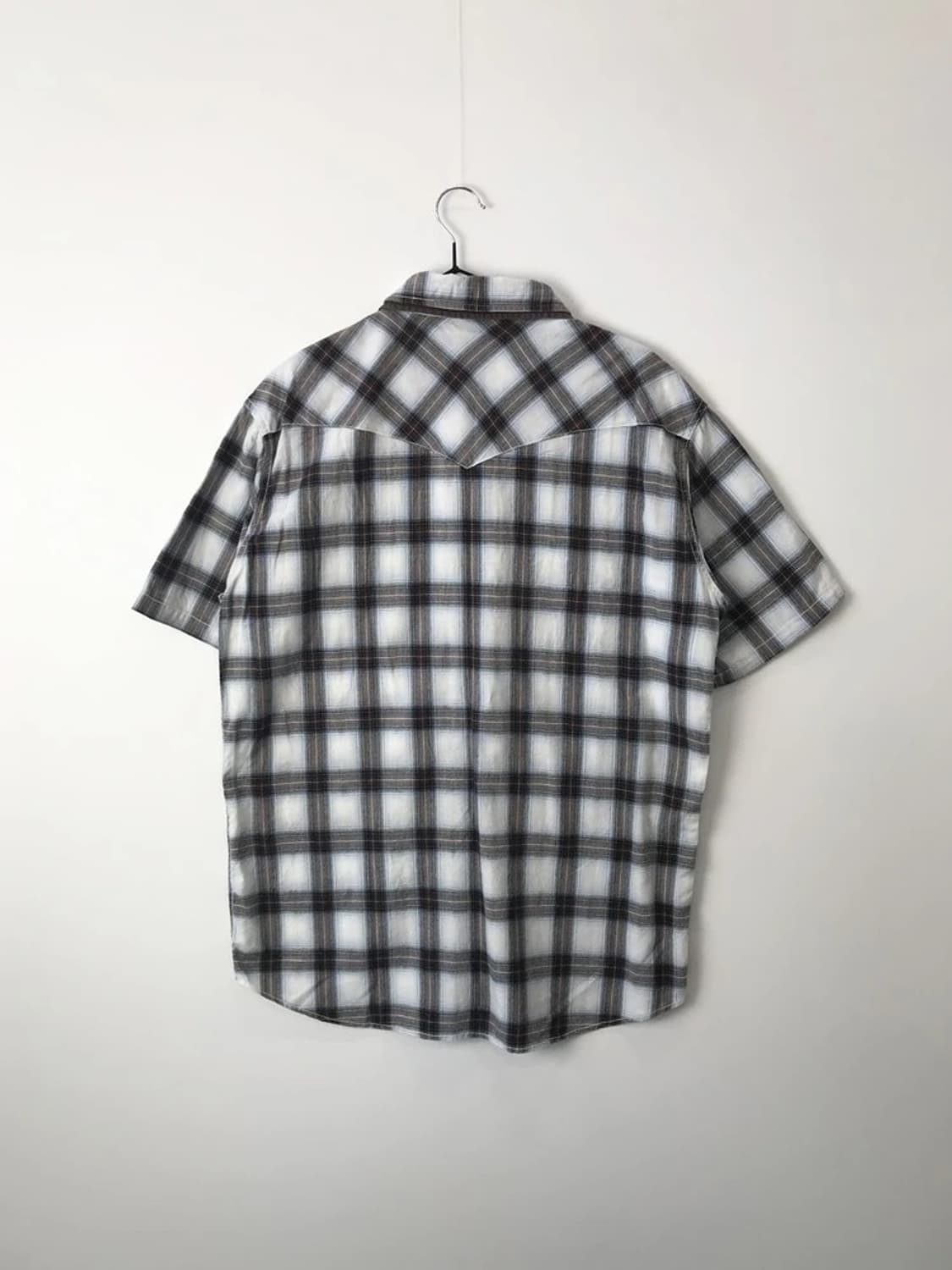 THINK PINK Plaid Short Sleeve Shirt 상품이미지4