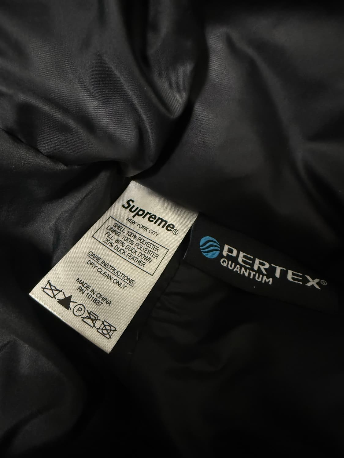 슈프림 요지야마모토 패딩L 상품이미지5
