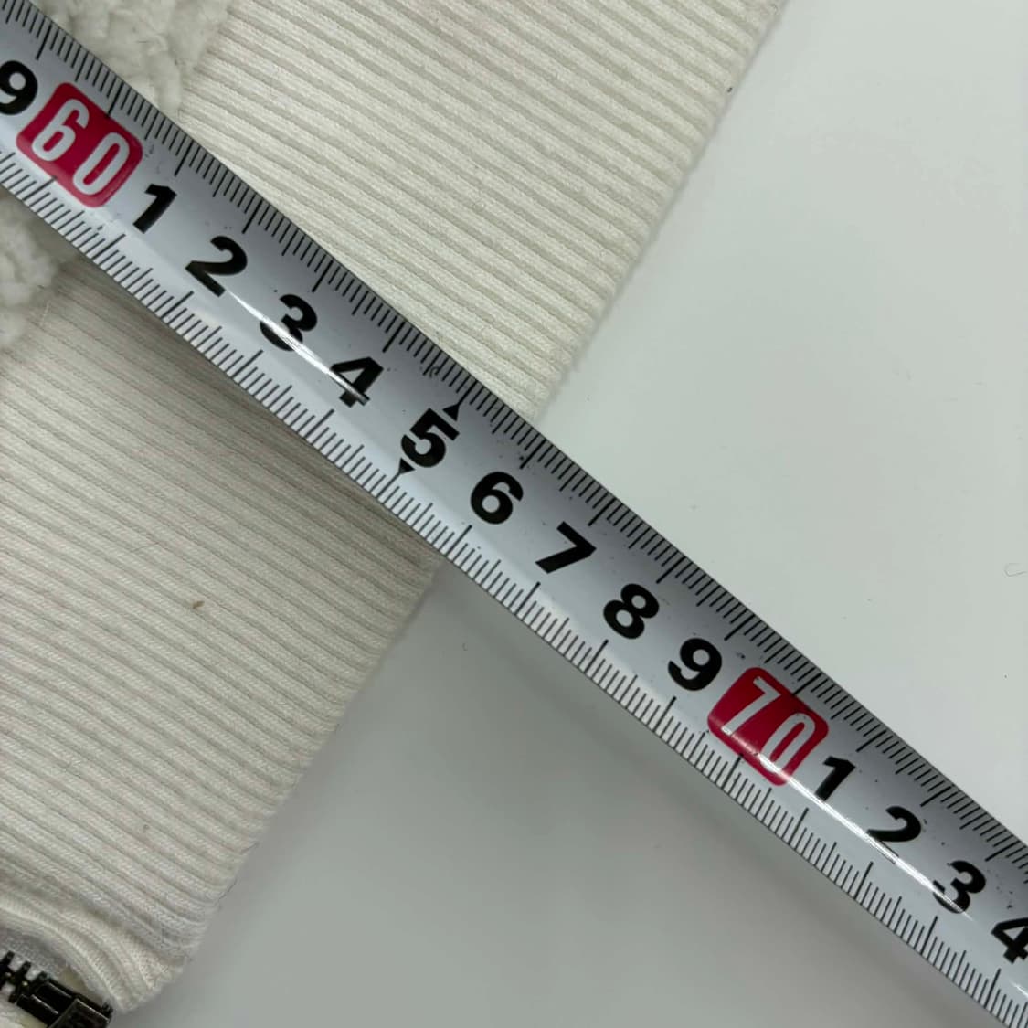 아디다스 화이트 쉐르파 플리스 자켓 뽀글이 SST 져지 상품이미지6