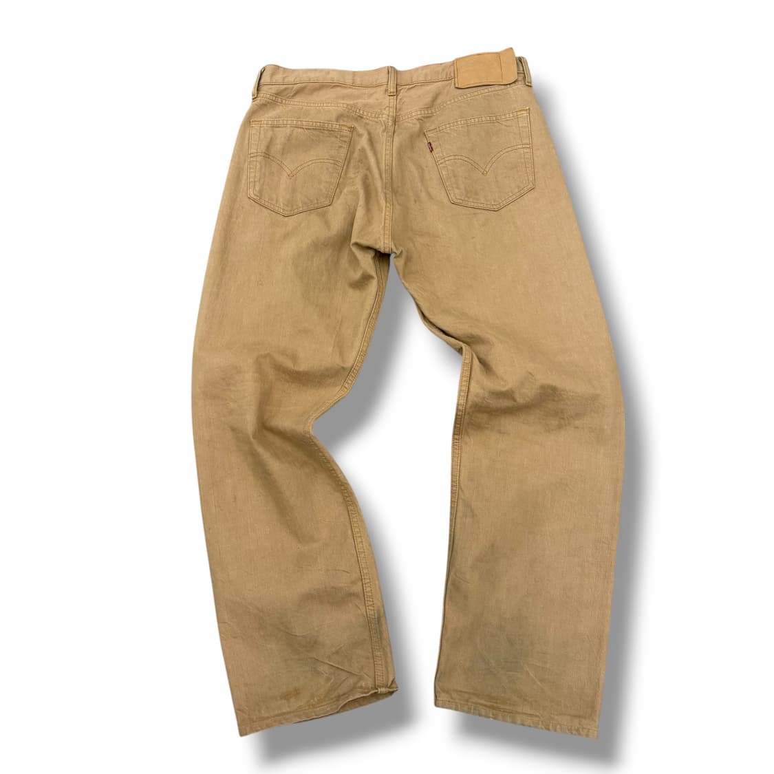 리바이스 501 베이지 코튼팬츠 상품이미지2