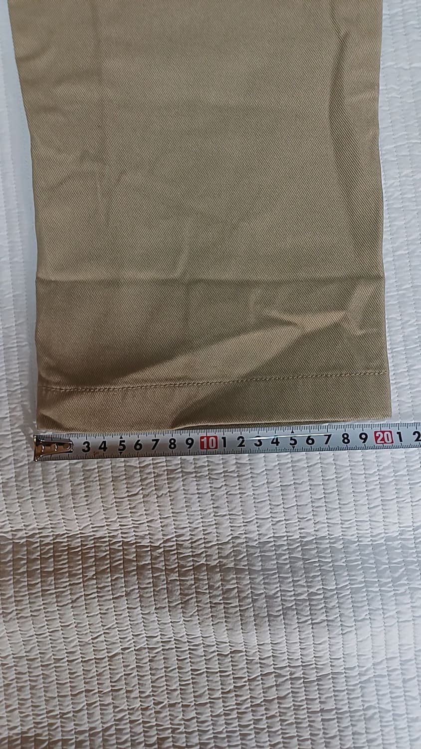 무신사 미사용 퍼티그팬츠 31인치 기장106 상품이미지10