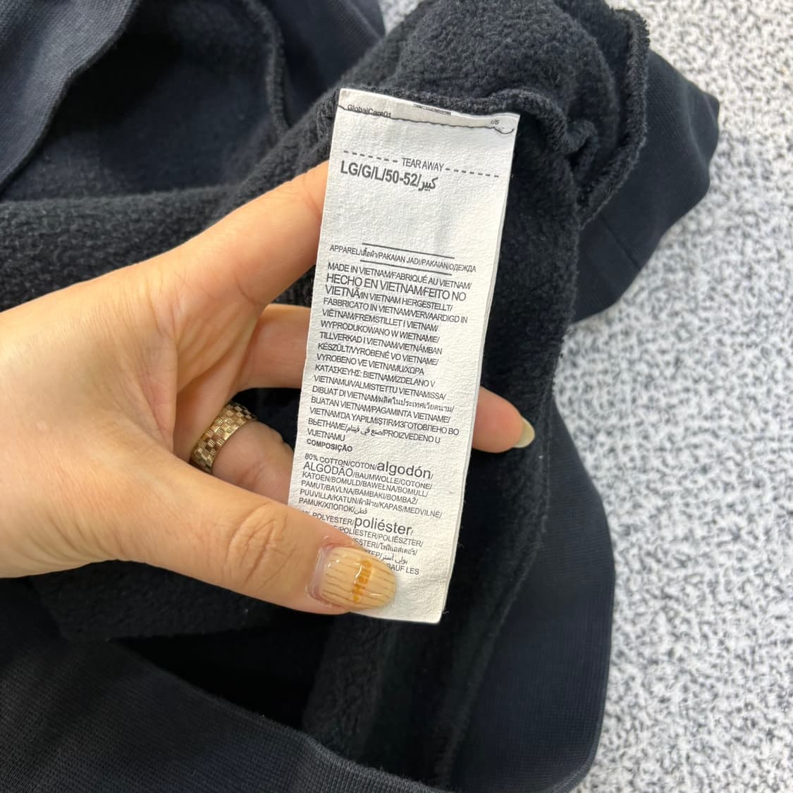 LG 언더아머 남성 긴팔 맨투맨 0423J 상품이미지4