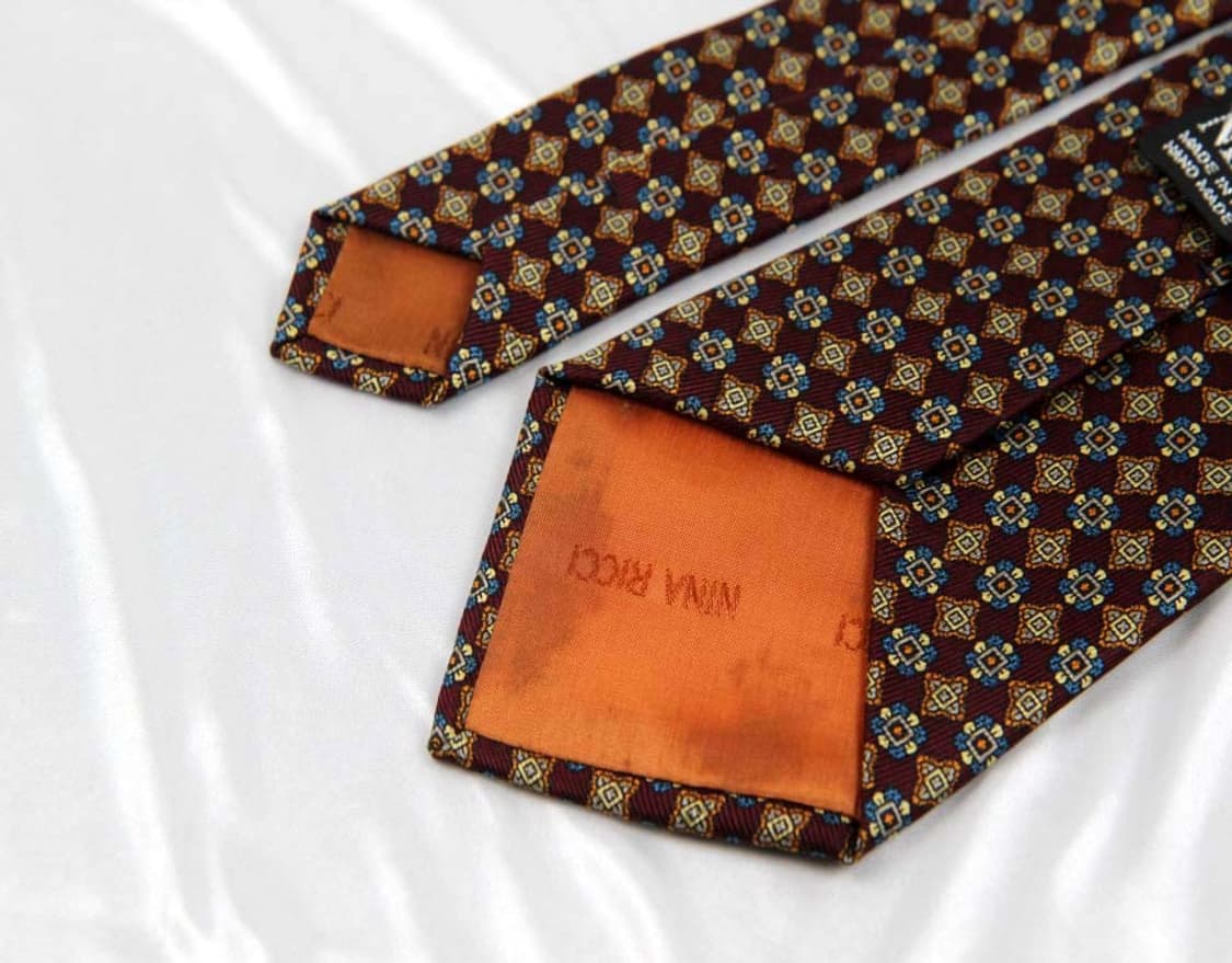 니나리치 9.1cm A등급 프랑스 남자 명품 넥타이 상품이미지4