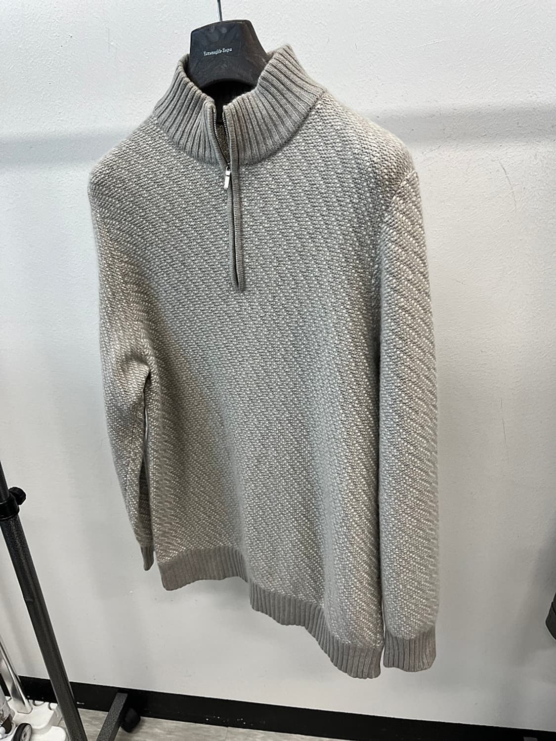 110) 로로피아나 신형 캐시미어 하프집업니트  상품이미지1