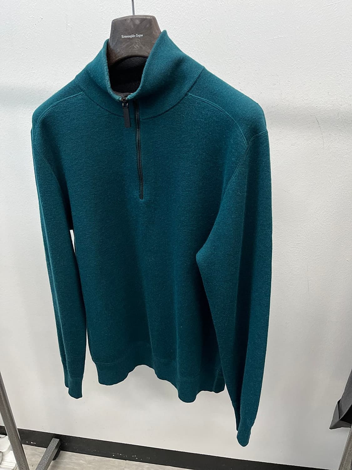 105) 버버리 런던 캐시미어 반집업니트  상품이미지2