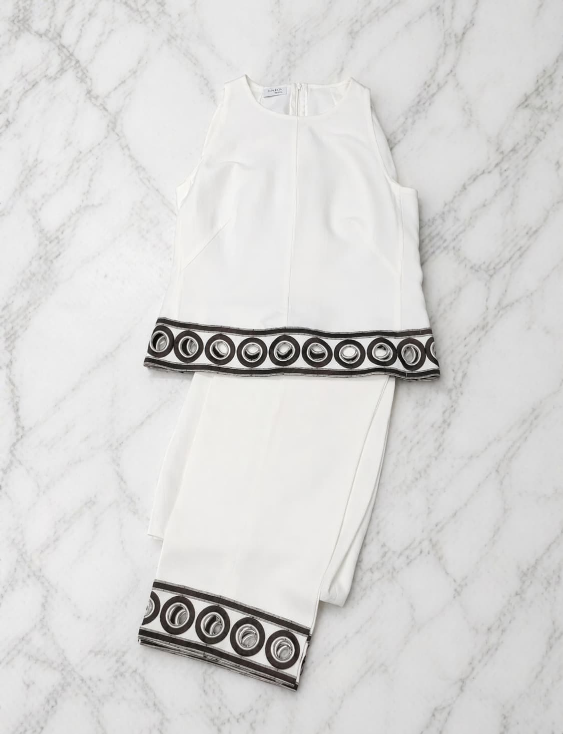 아크리스 민소매 팬츠 린넨 셋업 세트 / AKRIS / 66 상품이미지3