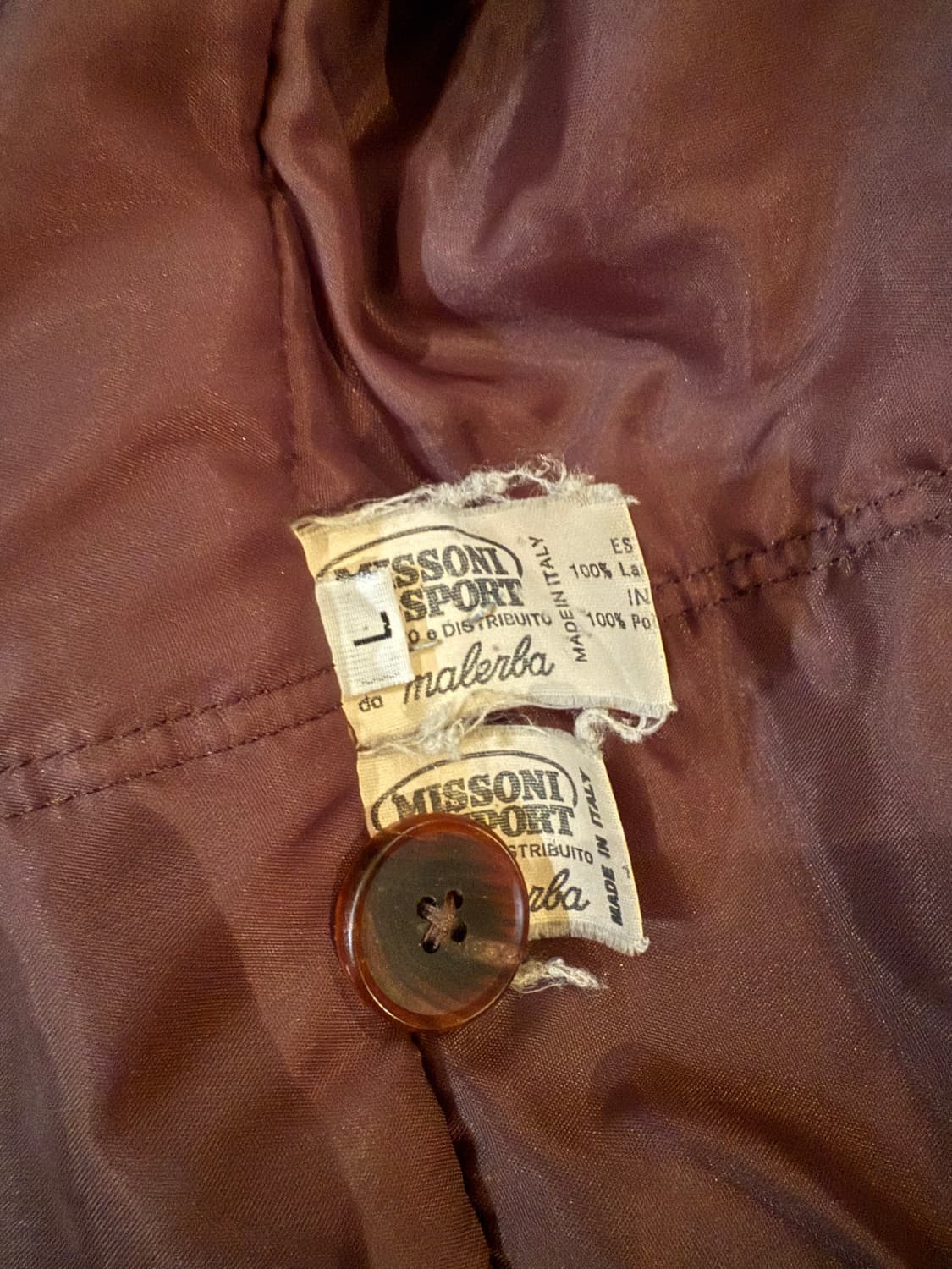 미쏘니 체크 패턴 코트 상품이미지4