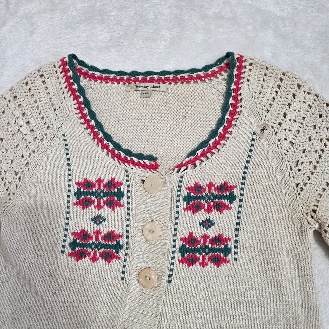 (S)여성 써스데이아일랜드 빈티지 기다건 상품이미지2