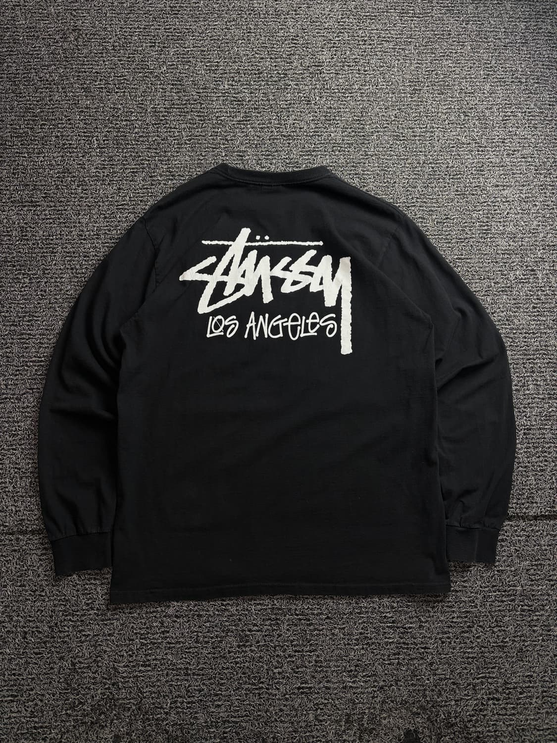 스투시 로스엔젤레스 빅로고 블랙 롱슬리브 3156 상품이미지4