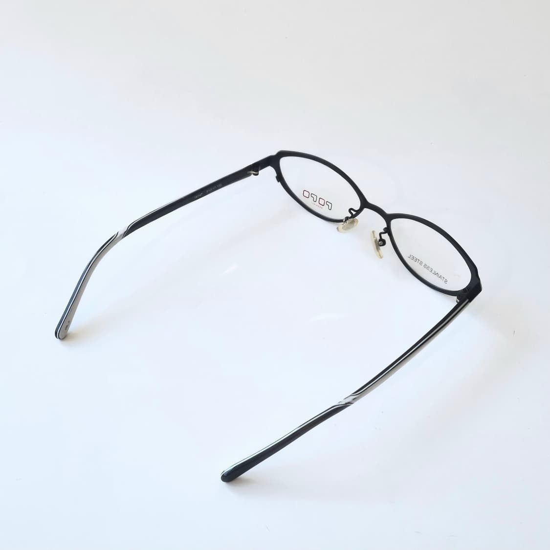 데드스탁 캣아이 스타일 메탈콤비 안경테 1318 상품이미지6